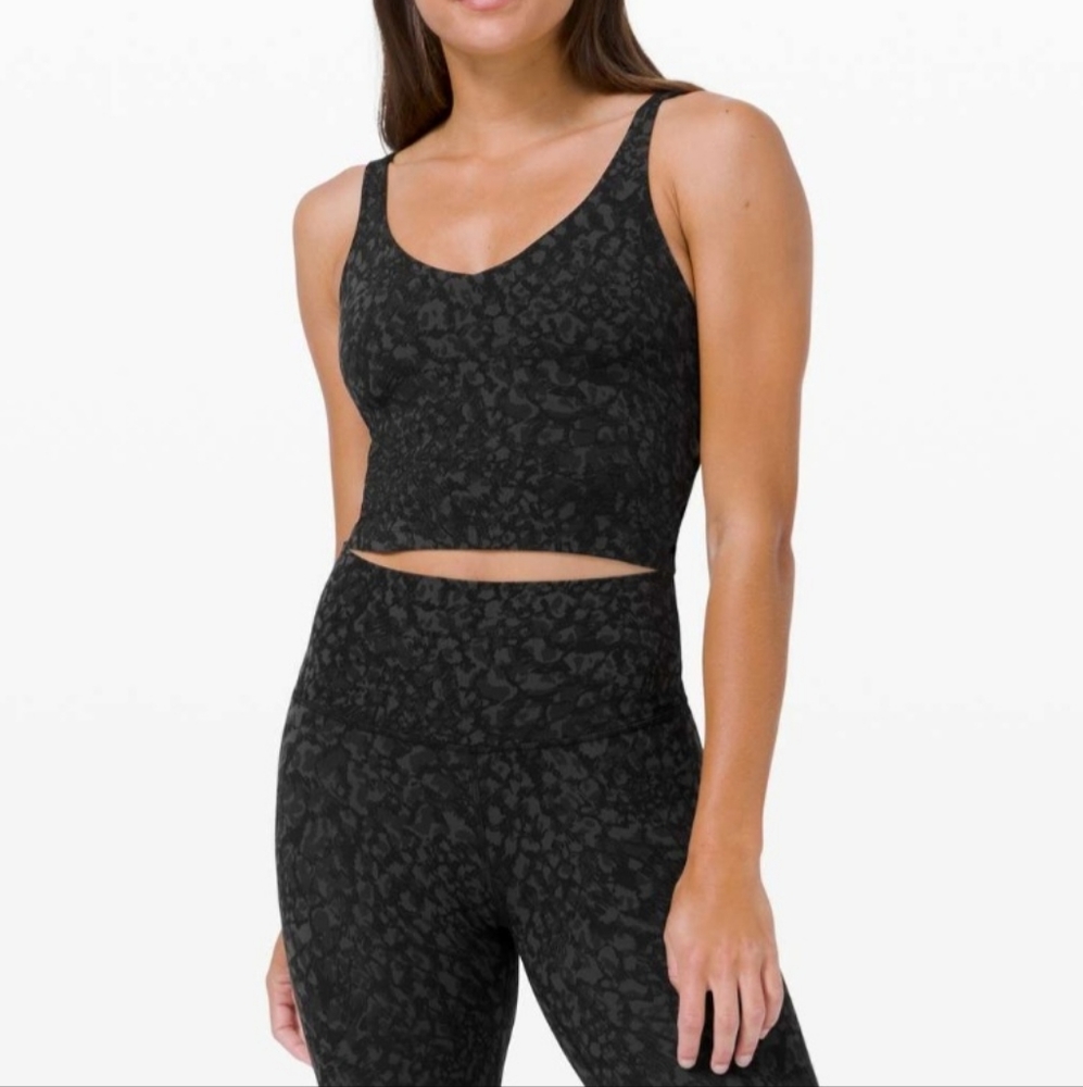 Lululemon Align Tank Wild Thing Camo Deep Coal Multi
